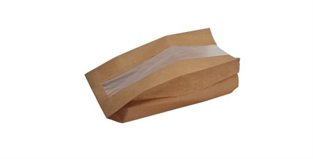 Fruktpåse papper Fönster 3kg 1000st 200x120x390mm